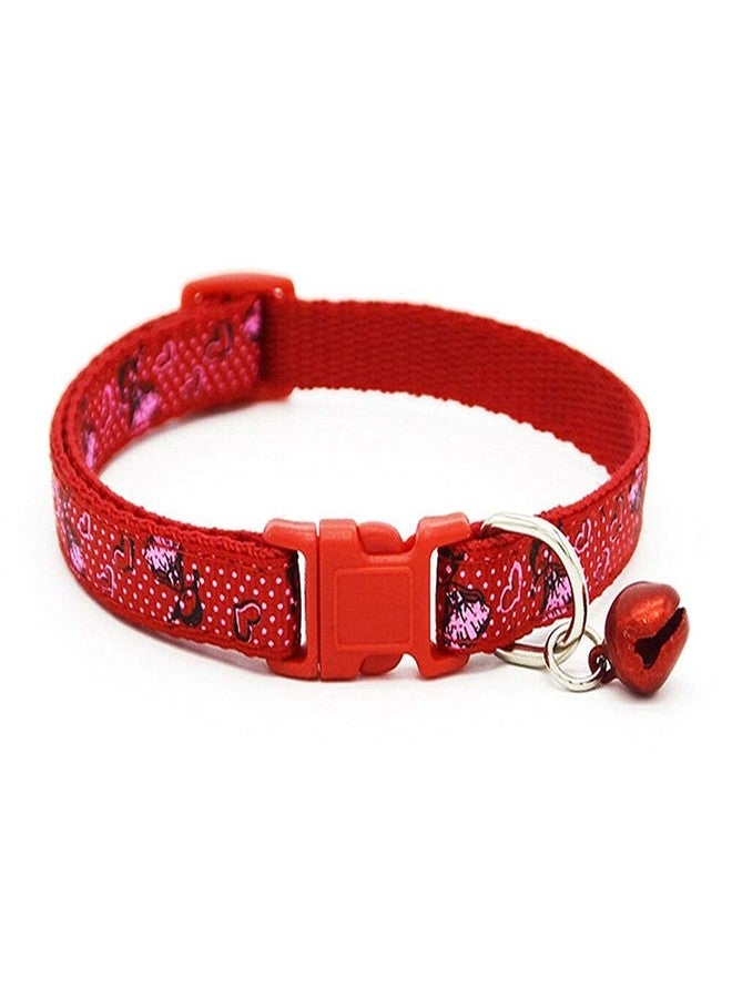 Pups&Pets Cute Dog Cat Pet Collar Printed Easy Clip Buckle Bell Kitten - Puppy Pack of 2 - Color May Vary - Image 3